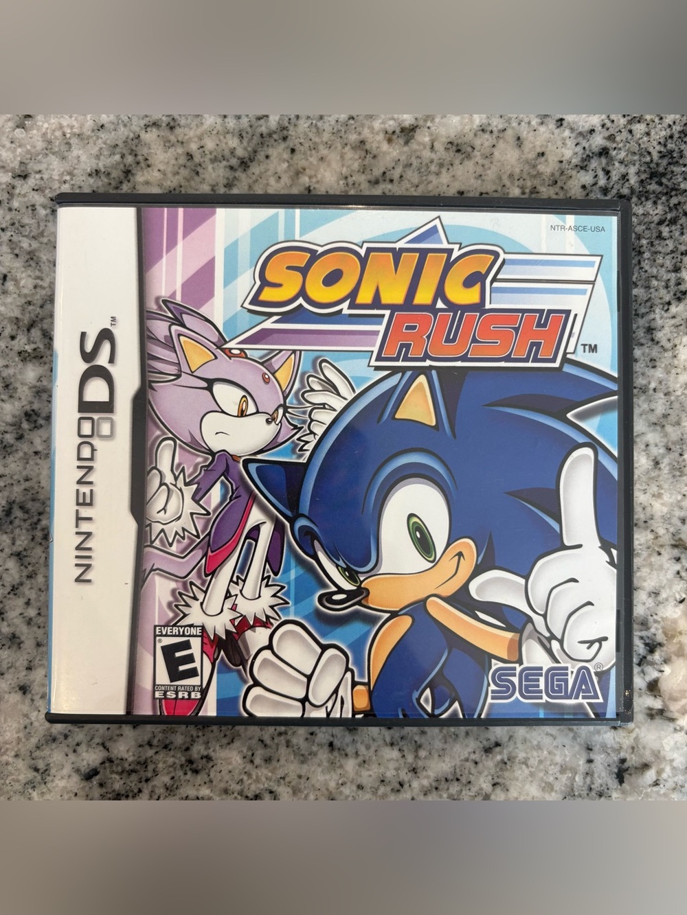 Sonic Rush (Nintendo DS, 2005) CIB Complete w/ Manual - Tested & Working